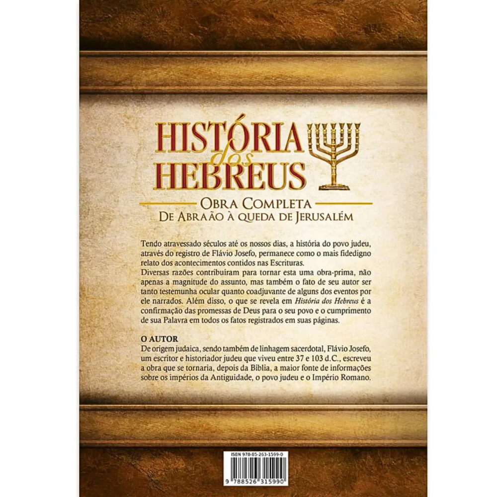 Livro História Dos Hebreus
