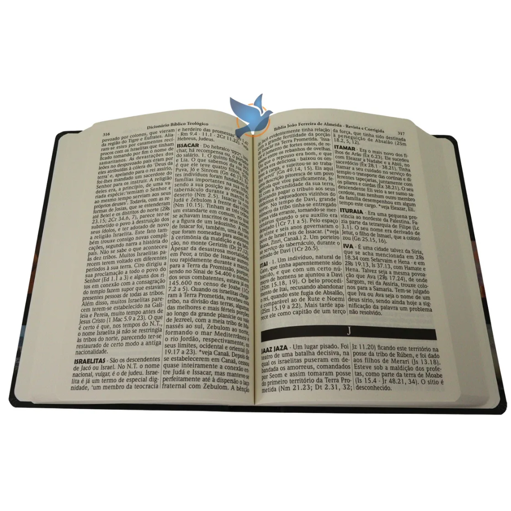 Livro Dicionário Bíblico Teológico Com Base Na Bíblia Arc Almeida Revista Corrigida